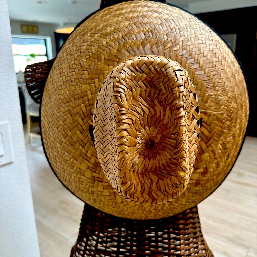 Woven Straw Party Hat